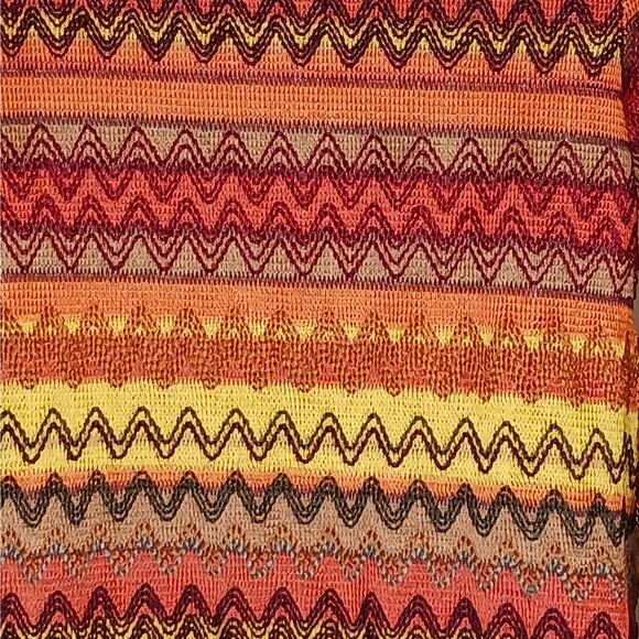 Doe & Rae Zig Zag Embroidered Cardigan Sz L - Picture 6 of 10